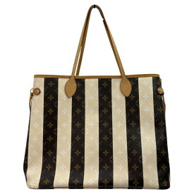 ◆◆【中古】LOUIS VUITTON ルイヴィトン トートバッグ ネヴァーフル・レイユール モノグラム M40562 ブラウン×アイボリー Bランク