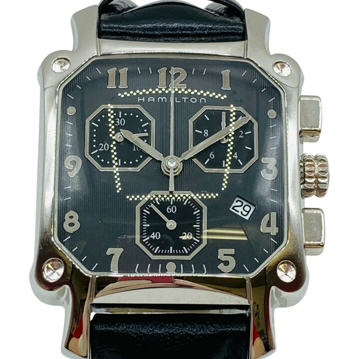 楽天市場】◎◎【中古】HAMILTON ハミルトン ロイド クロノグラフ 