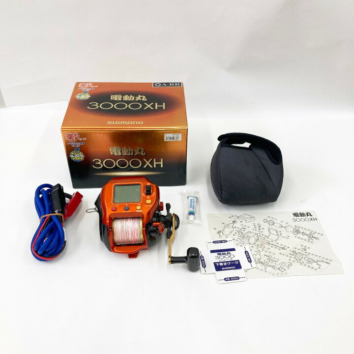 楽天市場】〇〇【中古】SHIMANO シマノ 02 電動丸 3000XH 電動リール 