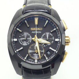 $$【中古】SEIKO セイコー アストロン GPSソーラー腕時計 服部金太郎160周年記念モデル 替えベルト付 5X53-0BB0 Aランク