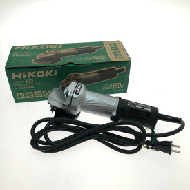 □□【中古】HiKOKI ハイコーキ 100mm 電気ディスクグラインダ 100V G10SH5(SS) Sランク
