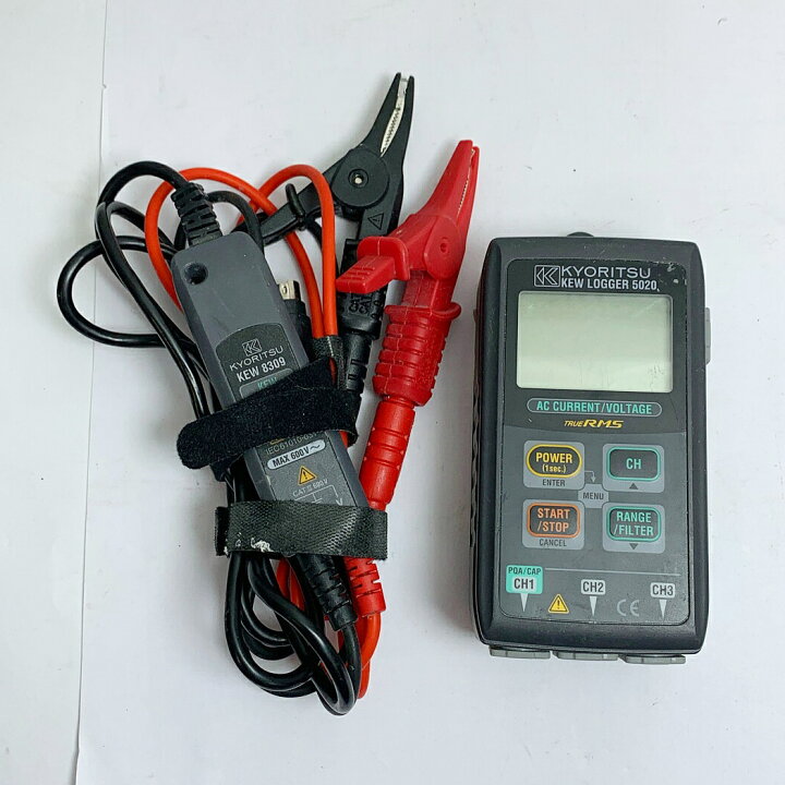 楽天市場】♭♭【中古】KYORITSU 電圧計 共立電気計器 KEW 5020 電流 