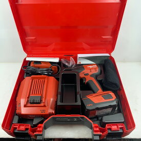 κκ【中古】Hilti ヒルティ 電動工具 インパクトドライバ 充電器・充電池2個・ケース付 2021年製 33383 SID4-A22 レッド Sランク