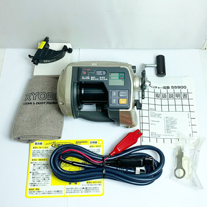 楽天市場】【中古】RYOBI リョービ アドベンチャー SS900 電動リール 
