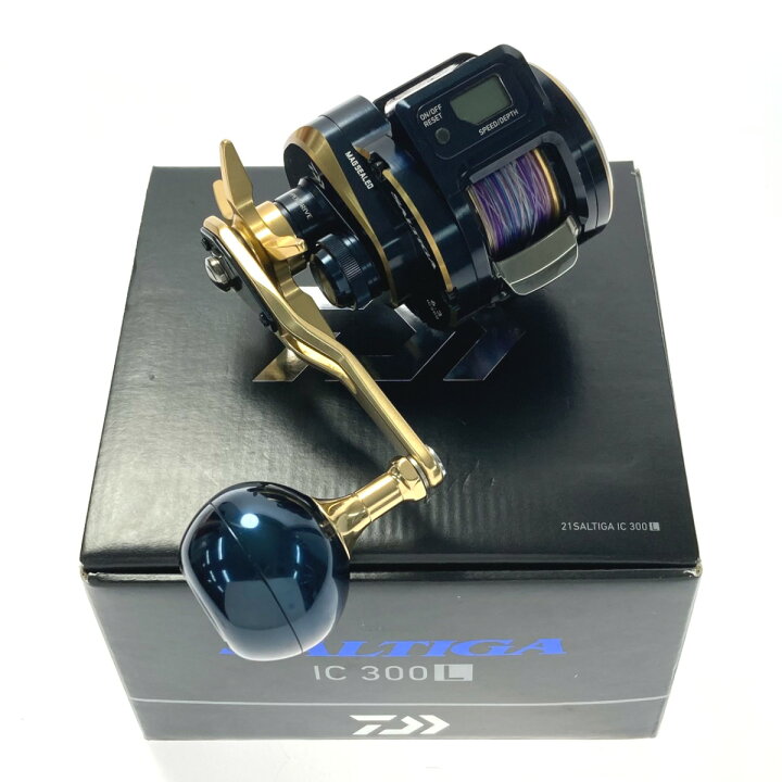 楽天市場】【中古】DAIWA ダイワ 21 ソルティガ IC 300L 左 00631505  