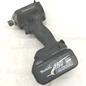 △△【中古】MAKITA マキタ 18V　インパクトドライバ　BL1830　バッテリー1個付き TD171D ブラック Cランク