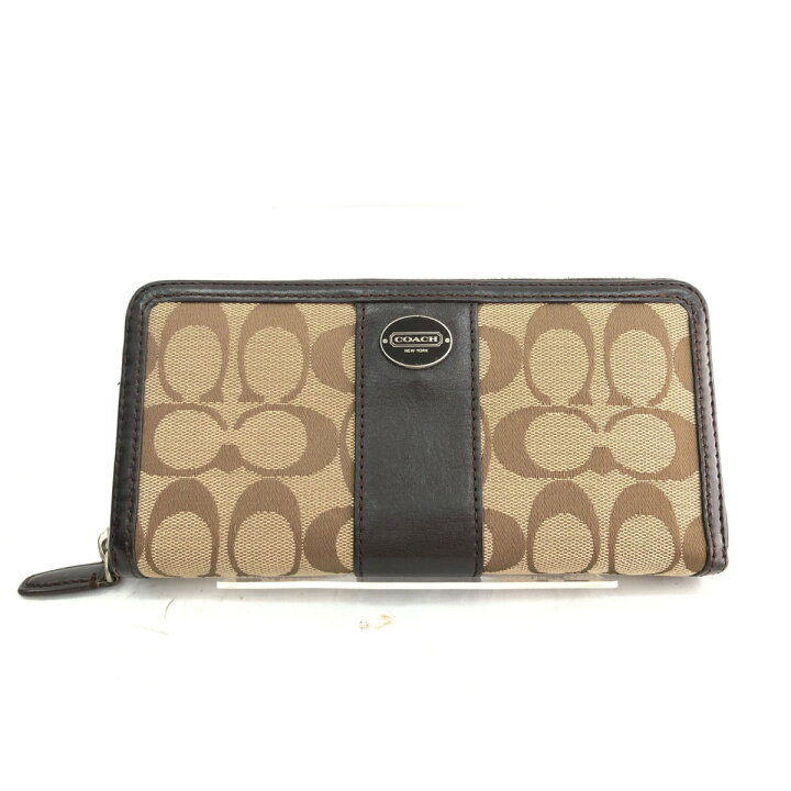 楽天市場】▽▽【中古】COACH コーチ レディース 長財布 ラウンド 