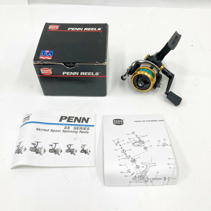 楽天市場】〇〇【中古】PENN ペンリール スピニングリール 4300 SS B 