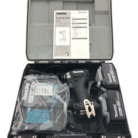 □□【中古】MAKITA マキタ 充電式インパクトドライバ 18V TD173DRGXB ブラック Sランク