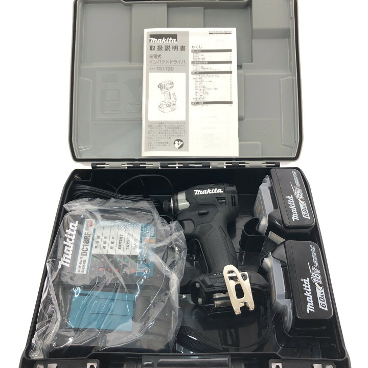 楽天市場】□□【中古】MAKITA マキタ 充電式インパクトドライバ 18V 