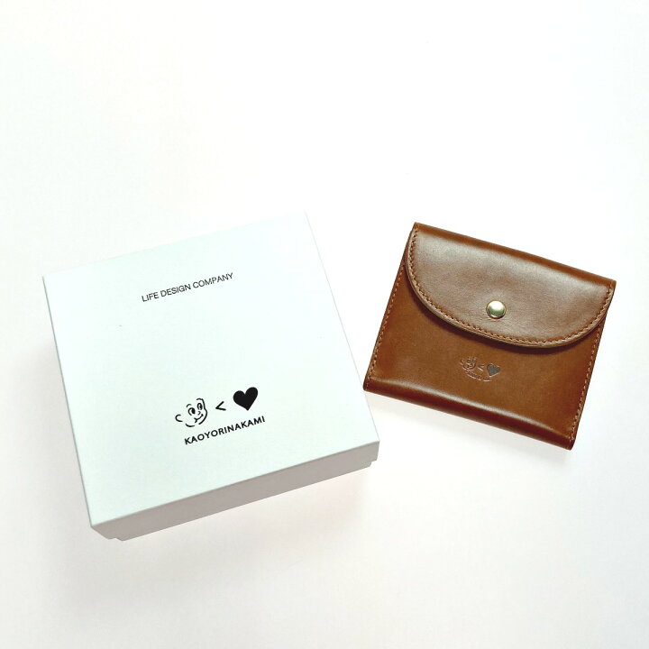 楽天市場】【中古】KAOYORINAKAMI カオヨリナカミ 2つ折り財布 