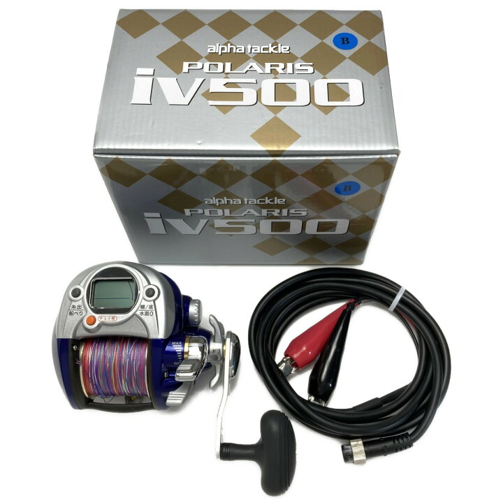 楽天市場】【中古】alpha tackle アルファタックル POLARIS iv500 電動 