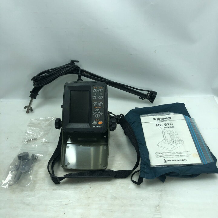 楽天市場】ΣΣ【中古】本多電子 4.3型TFTカラー魚探 HONDEX 