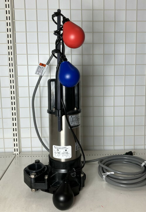 楽天市場】ЗЗ【中古】川本製作所(KAWAMOTO) 100V 水中ポンプ WUZ4-405 