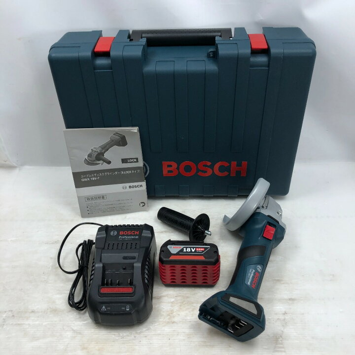 楽天市場】◇◇【中古】BOSCH ボッシュ グラインダー 充電器・充電池1 BOSCH 18V グラインダー中古