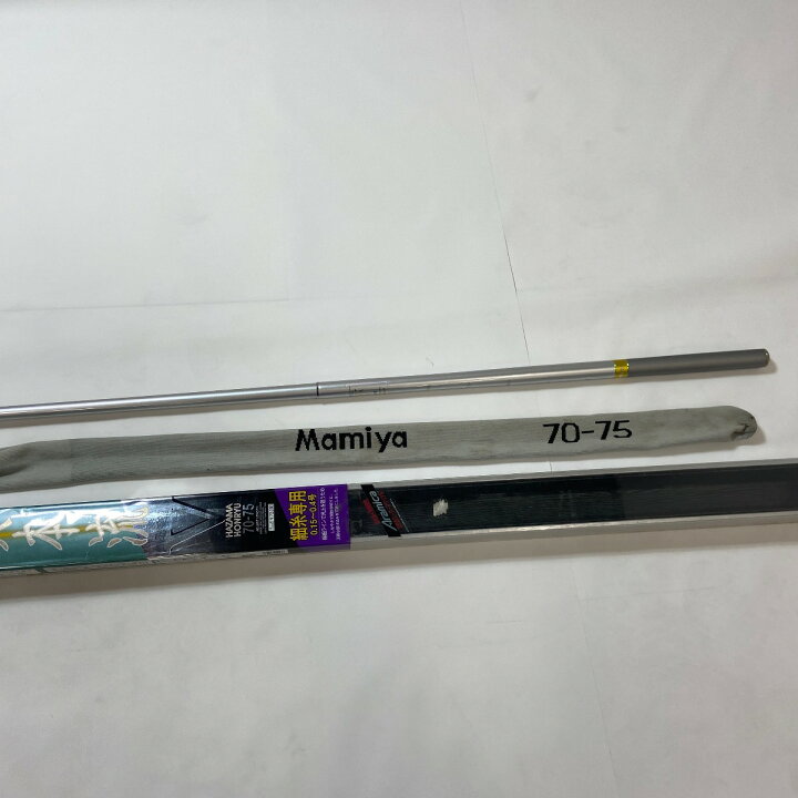楽天市場】ΨΨ【中古】Mamiya マミヤ 渓流竿 峡本流V 70-75 袋付 B 