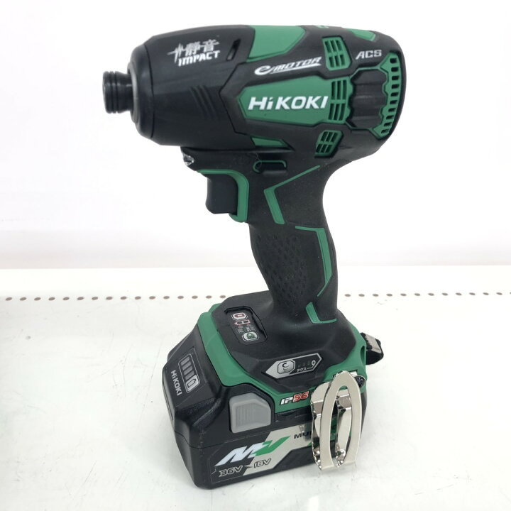 楽天市場】ДД【中古】HiKOKI ハイコーキ インパクトドライバ未使用品(S  