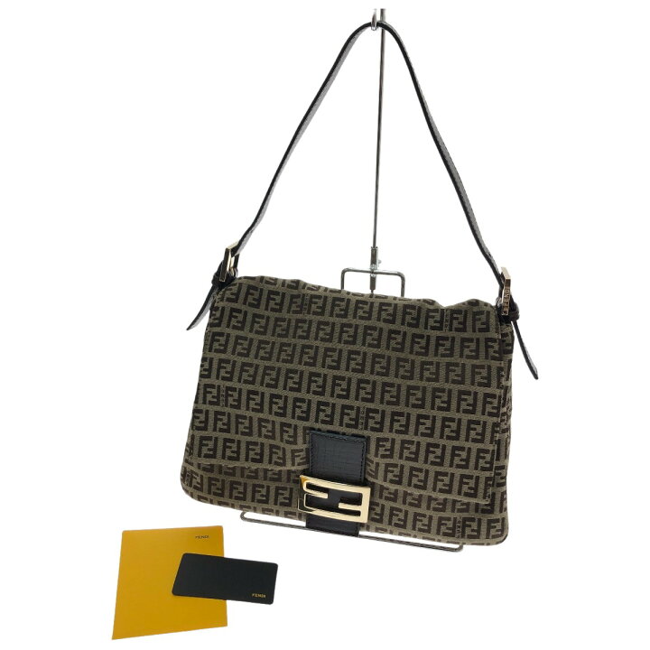楽天市場】□□【中古】FENDI フェンディ ズッキーノ マンマバケット 