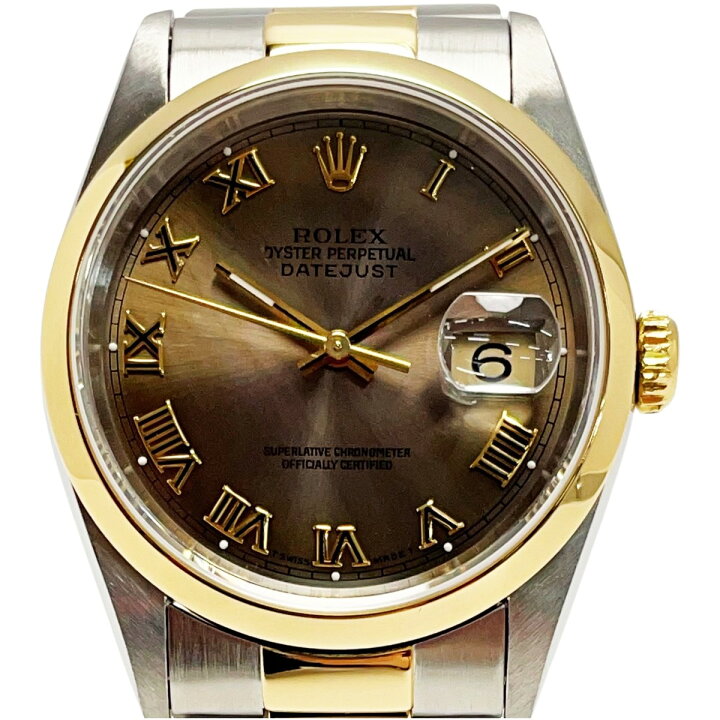 楽天市場】【中古】ROLEX ロレックス デイトジャスト 16203 シルバー  