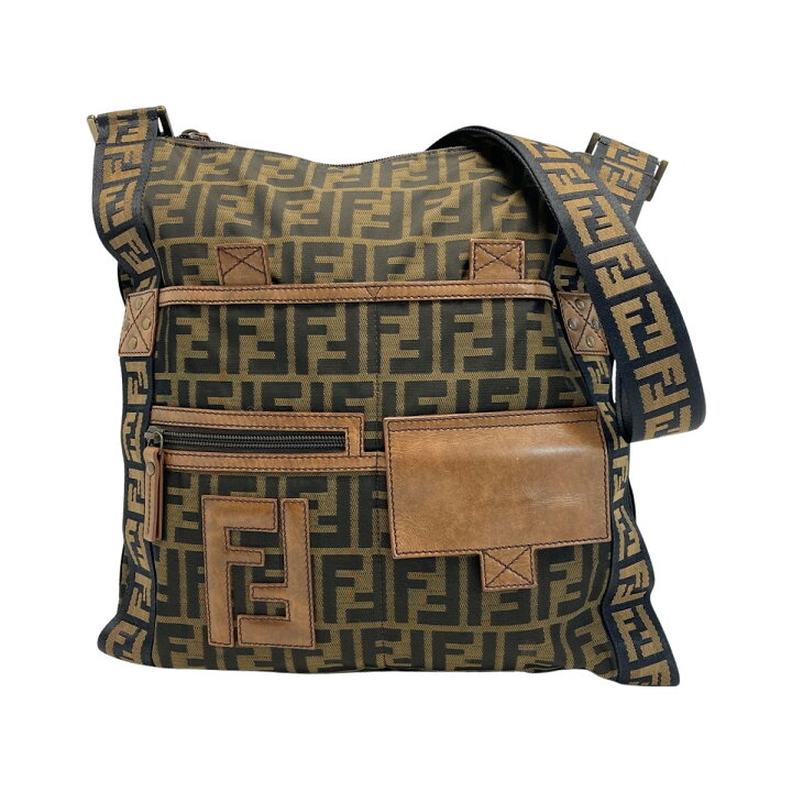 楽天市場】【中古】FENDI フェンディ ズッカ柄 ショルダーバッグ  