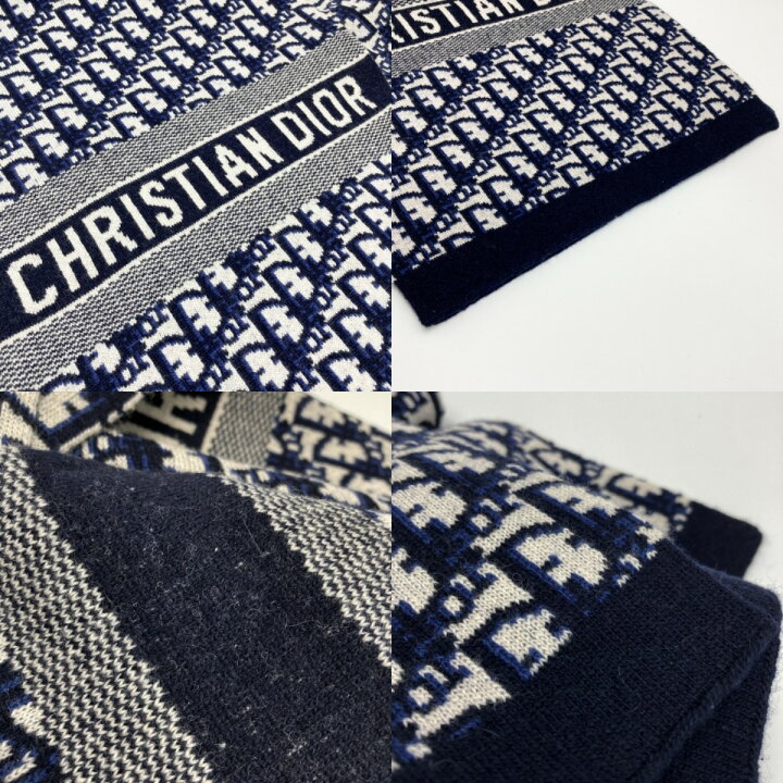 楽天市場】【中古】Christian Dior クリスチャンディオール オブリーク 