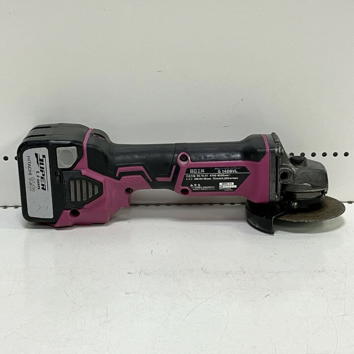 楽天市場】ЗЗ【中古】HITACHI 日立 14.4V 100mm ディスクグラインダー 