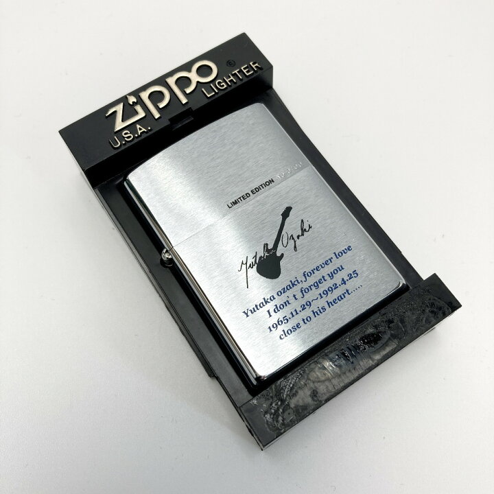 楽天市場】【中古】ZIPPO ジッポー ライター 1999年製 尾崎豊 LIMITED 