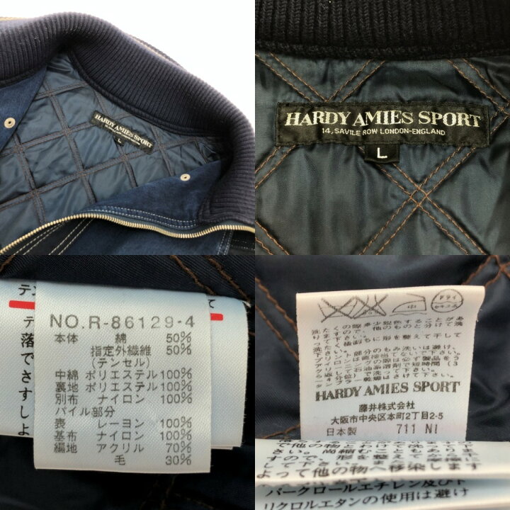 楽天市場】□□【中古】HARDY AMIES SPORT ハーディエイミス 