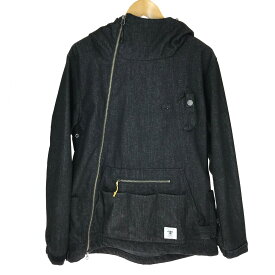 ##【中古】grn outdoor HIASOBI CAMPER JACKET ジャケット GO201Q ブラック Mサイズ Bランク