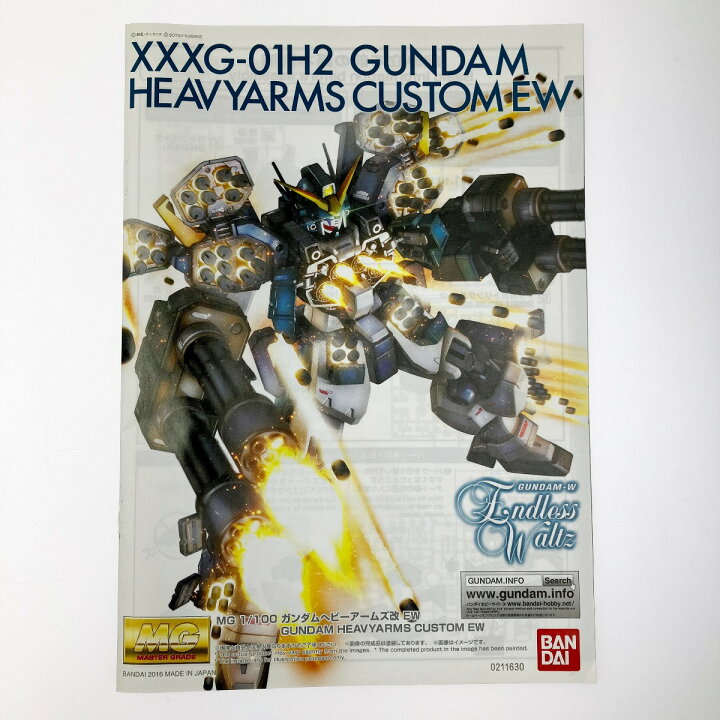 楽天市場】▽▽【中古】 MG 1/100 ガンダムヘビーアームズ改 EW 未組立 