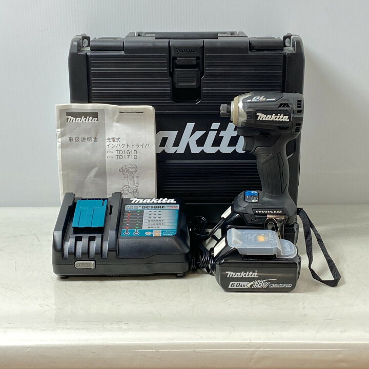 楽天市場】ΦΦ【中古】MAKITA マキタ 充電式インパクトドライバ 18V 