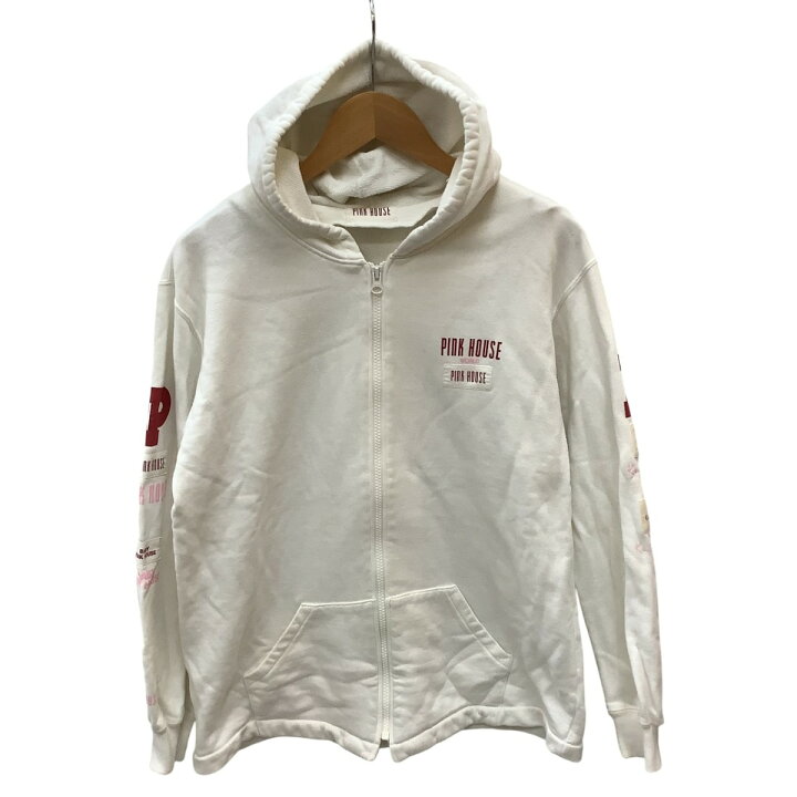 楽天市場】【中古】PINK HOUSE ピンクハウス ジップアップ パーカー 
