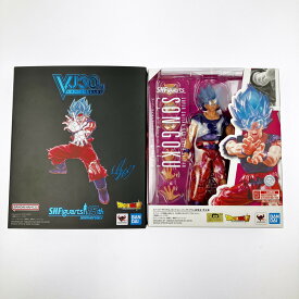 【中古】 S.H.Figuarts ドラゴンボール超 スーパーサイヤ人ゴッドスーパーサイヤ人 孫悟空 界王拳 Aランク