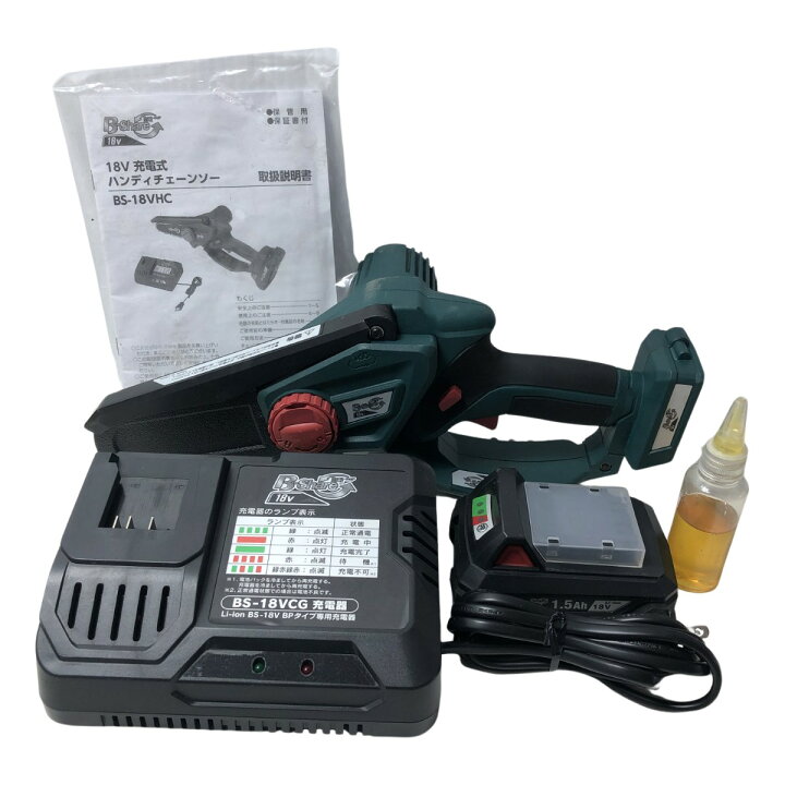 楽天市場】€€【中古】コメリ 充電式ハンディチェーンソー BS-18VHC A 