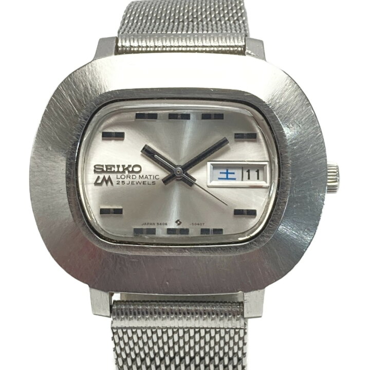 楽天市場】【中古】SEIKO セイコー ロードマチック 25石 5606-5010 