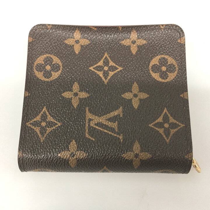 □中古□ ルイヴィトン コンパクトジップ 2つ折り 財布 ウォレット  