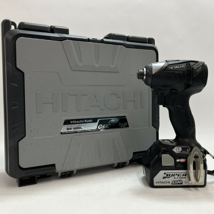 楽天市場】【中古】HITACHI 日立 コードレス インパクトドライバー 18V 