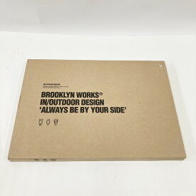 【中古】BROOKLYN WORKS ブルックリンワークス メタルプレート 天板 KHAKI 0119-022-300-076 未開封品 Nランク
