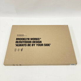 【中古】BROOKLYN WORKS ブルックリンワークス メタルプレート 天板 KHAKI 0119-022-300-076 未開封品 Nランク