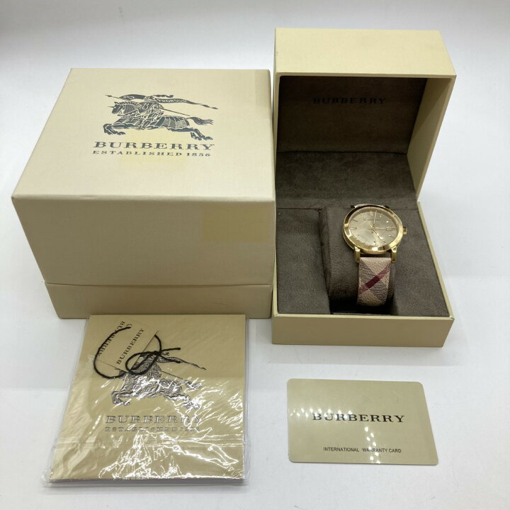 楽天市場】◎◎【中古】BURBERRY バーバリー The City シティ クォーツ 