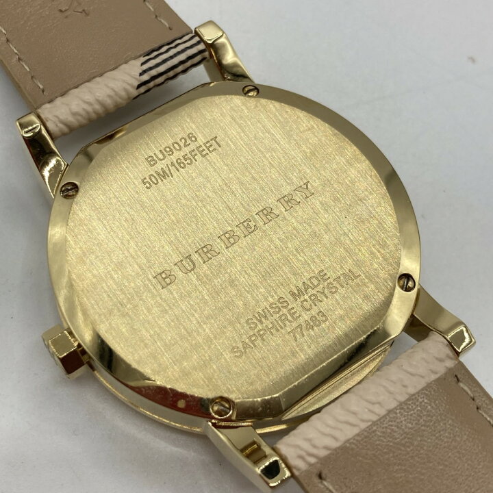 楽天市場】◎◎【中古】BURBERRY バーバリー The City シティ クォーツ 