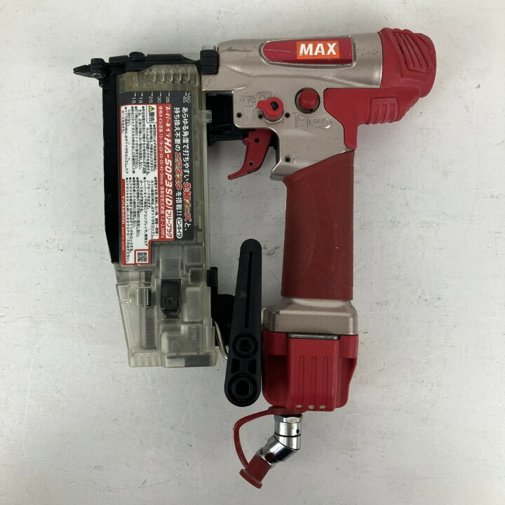 楽天市場】ЗЗ【中古】MAX マックス 50mm 高圧 ピンネイラ ケース付 HA 