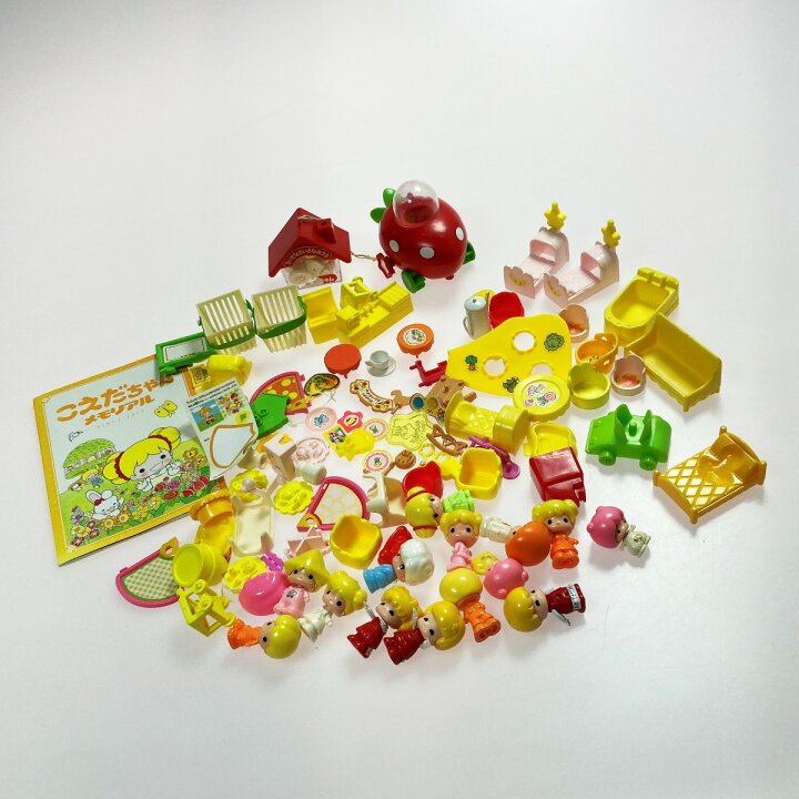 楽天市場】【中古】 初代こえだちゃん 昭和レトロ 小物セット 人形14体 