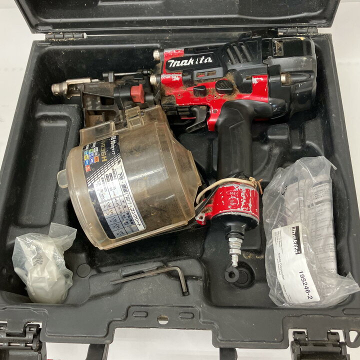 楽天市場】△△【中古】MAKITA マキタ 90mm 高圧 エア釘打 AN936H 