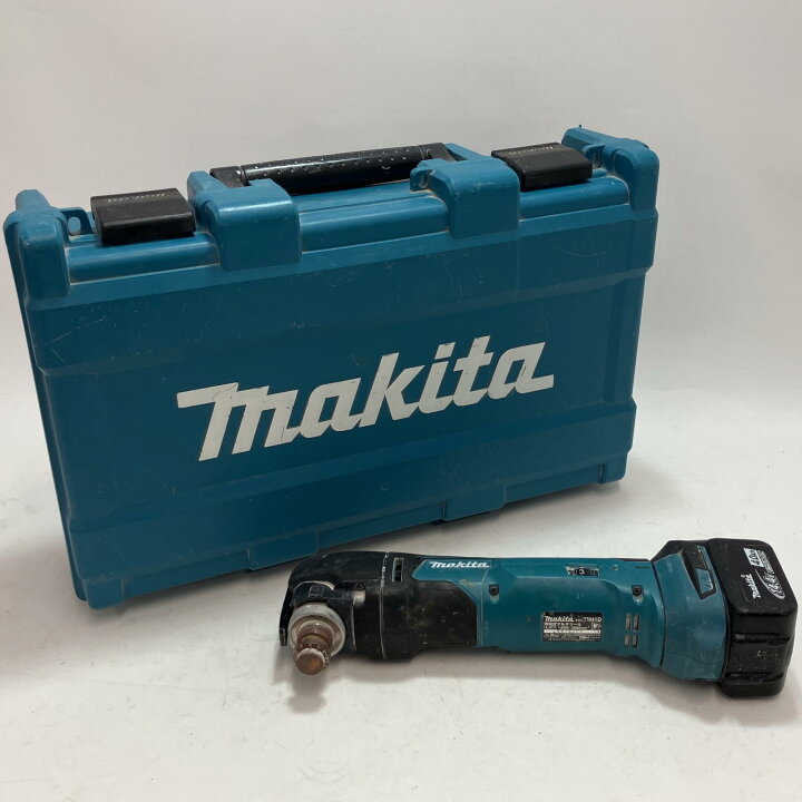 楽天市場】【中古】MAKITA マキタ マルチツール TM41D ブルー 14.4v 