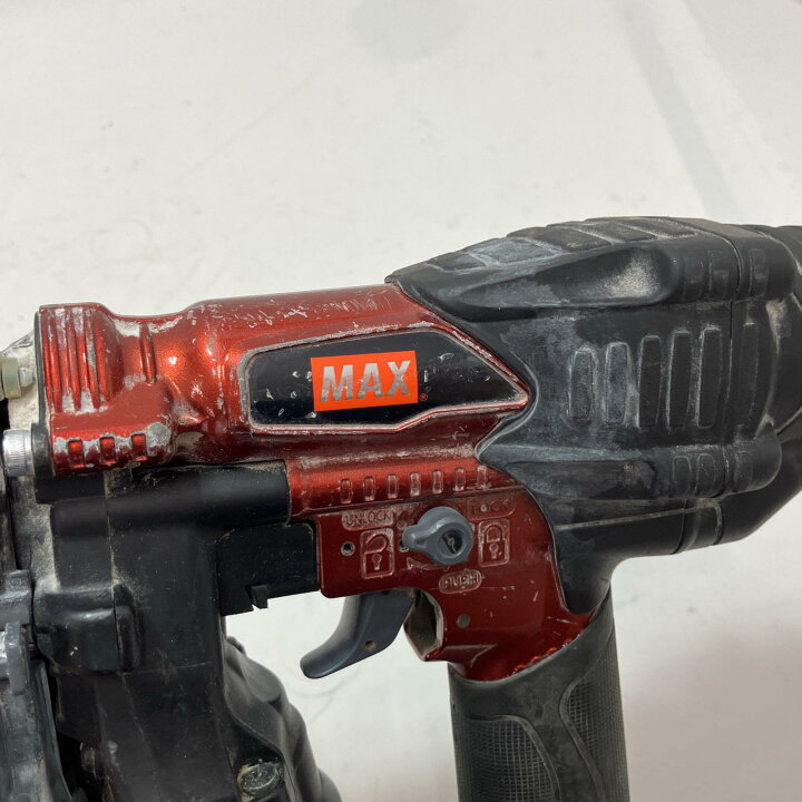 楽天市場】【中古】MAX マックス ねじ打ち機 高圧 HV-R41G4 レッド 