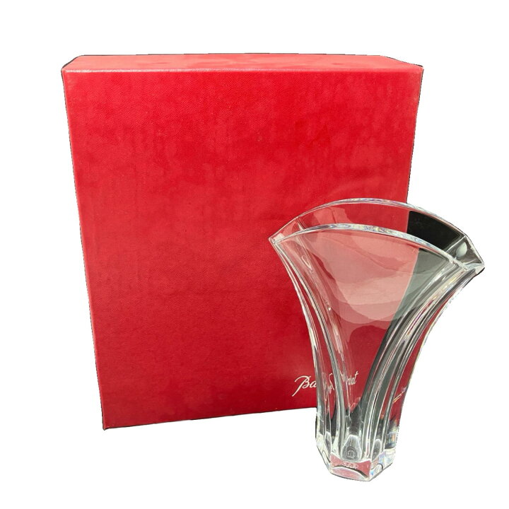 楽天市場】【中古】Baccarat バカラ 花瓶 ギンコ フラワーベース C 