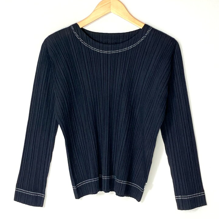 楽天市場】【中古】ISSEY MIYAKE イッセイミヤケ PLEATS PLEASE 長袖  