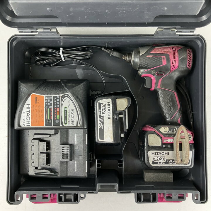 楽天市場】ЗЗ【中古】HITACHI 日立 14.4v インパクトドライバ 