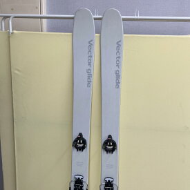 【中古】VECTOR GLIDE ベクターグライド スキー VECTOR GLIDE 程度A Polarve　164cm クライミングスキン付属 ホワイト Bランク